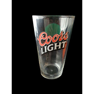 Coors Light Go Rams Glass